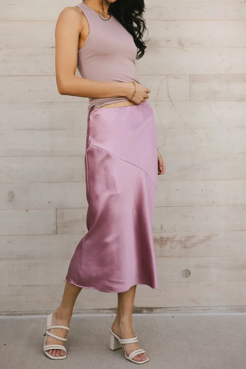 Skirts | All Bottoms>Bohme Zada Midi Skirt in Lavender